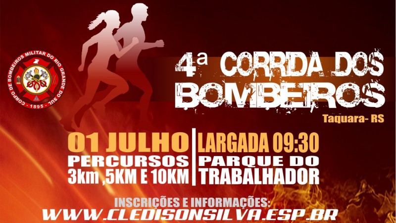 4ª Corrida dos Bombeiros Militares de Taquara