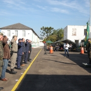CBMRS recebe homenagem do 19º BImtz em São Leopoldo