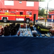 10º Batalhão de Bombeiro Militar recebe viaturas e equipamentos em Santana do Livramento