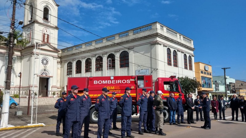CBMRS recebe viatura zero quilômetro em São Jerônimo