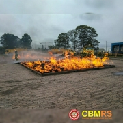 1º BBM participa de Curso de Resgate em Aeronaves da ANAC