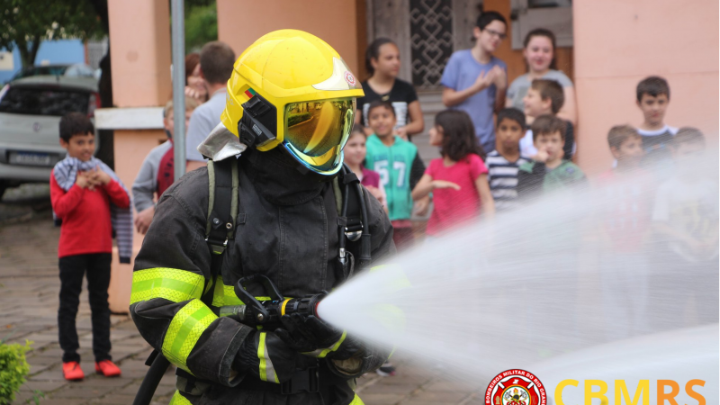 Simulado de Evacuação em Guaporé