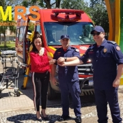 Entrega de viatura ao Corpo de Bombeiros Militar de Rosário do Sul