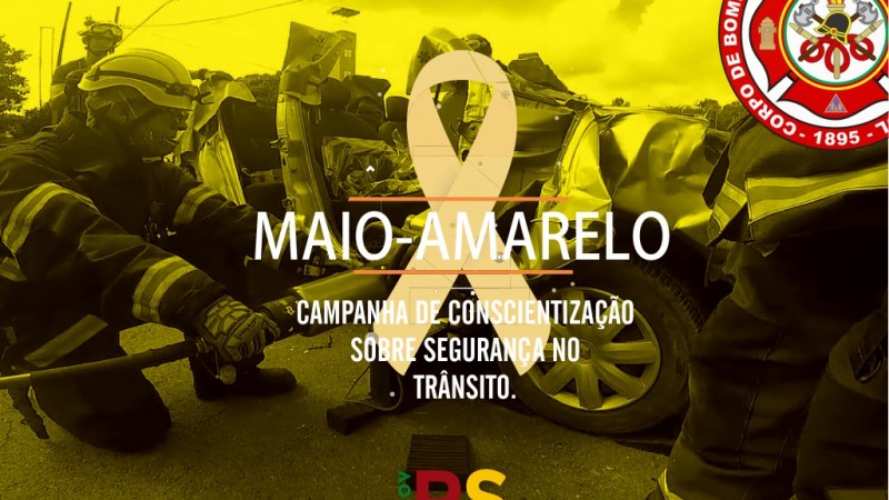 Maio Amarelo - Campanha de Conscientização sobre Segurança no Trânsito