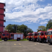 Governador do Estado entrega viaturas e equipamentos ao CBMRS