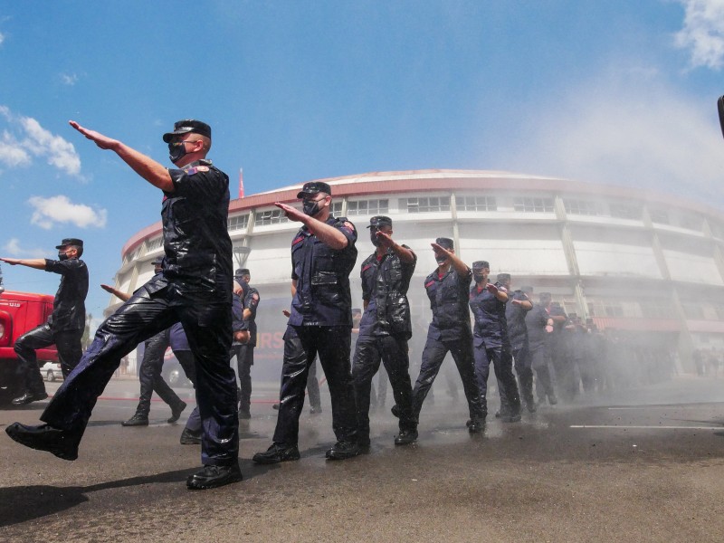 Estado recebe o reforço de 84 novos bombeiros militares