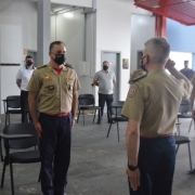 Inauguração das melhorias nas instalações do Quartel de Flores da Cunha.