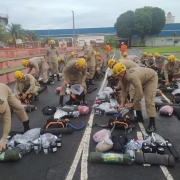 Curso de Operações de Salvamento em Desastres do CBMGO tem militares do CBMRS entre os alunos