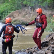 Bombeiros Militares do CBMRS fazem Curso de Salvamento em Desastres no CBMGO
