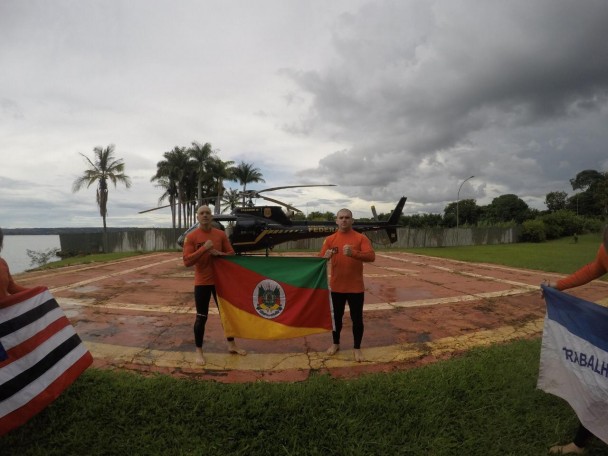 Soldados Souza e Leonel, no COSD21.