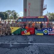 Bombeiros Militares do CBMRS fazem Curso de Salvamento em Desastres no CBMGO