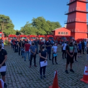 Candidatos para Soldado do CBMRS apresentam documentos na última fase do Concurso
