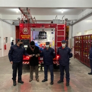 CBMRS entregou um caminhão Auto Busca Salvamento e um Auto Bomba Tanque ao 2º e 9º BBM.