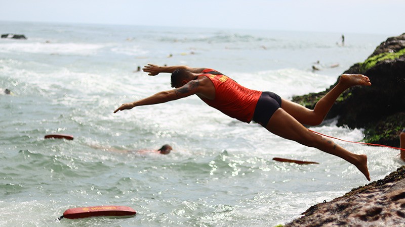 CBMRS realiza a competi&ccedil;&atilde;o Guarda-vidas de Pedra em Torres
