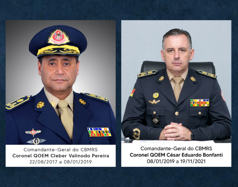 Galeria ex-comandantes - CBMRS