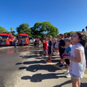 CBMRS recebe Instituto do Câncer Infantil e realiza Natal da Coragem  