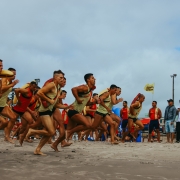 Realizada tradicionalmente pelo CBMRS, a competição contou com a participação de guarda-vidas militares e guarda-vidas civis