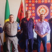 CBMRS realiza entrega de viatura de combate a incêndio ao 12º BBM