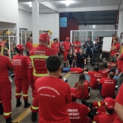 Instruções aos SCABs foram realizadas no Pelotão de Bombeiro Militar de Erechim