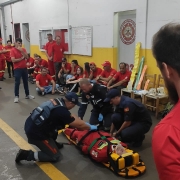 Instruções aos SCABs foram realizadas no Pelotão de Bombeiro Militar de Erechim
