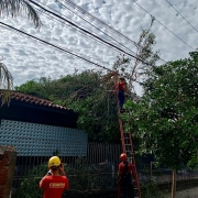 CBMRS atua após fortes temporais no Estado