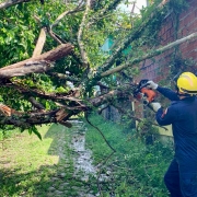 CBMRS atua após fortes temporais no Estado 