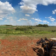CBMRS atua há mais de 90 horas em combate a incêndio em vegetação em São Borja
