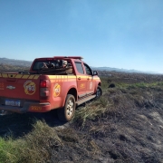 CBMRS atua há mais de 90 horas em combate a incêndio em vegetação em São Borja
