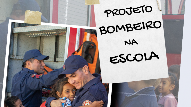 Projeto Bombeiro na Escola em 2023