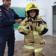 Quase 128 mil alunos receberam orientações do Corpo de Bombeiros Militar