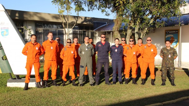 Corpo de Bombeiros Militar do Rio Grande do Sul visita o SERIPA V