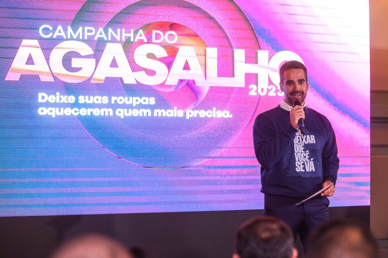 Campanha do Agasalho é um exercício de empatia, de se colocar no lugar do outro disse o governador