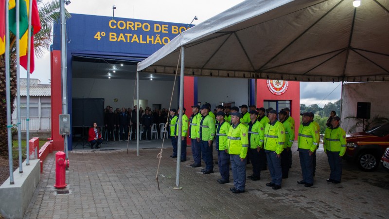 CBMRS inaugura Unidade de Bombeiro Militar em Júlio de Castilhos
