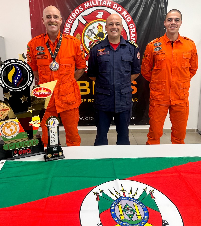Bombeiro Militar do CBMRS é Campeão Panamericano de Assadores na Venezuela BBQ Festival