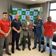 Governador recebe convite para 21ª edição do Seminário Nacional de Bombeiros

