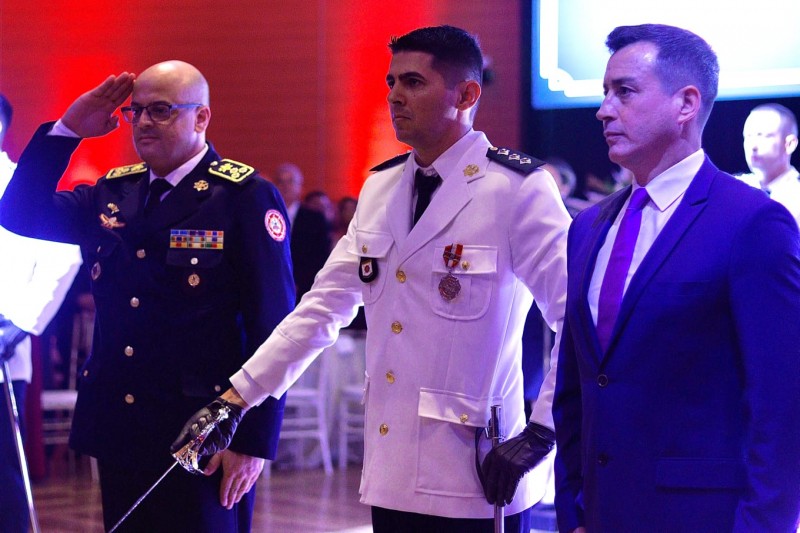 Entrega da medalha Capitão Paulo Roberto Pedroso das Neves