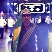 Entrada da bandeira nacional