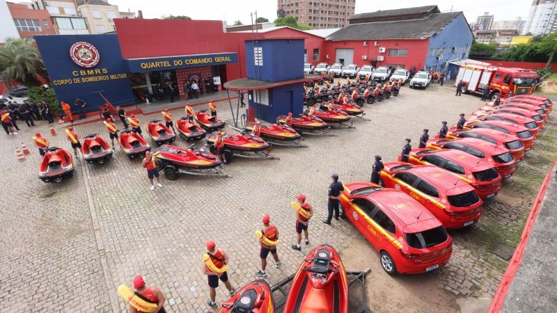Estado investiu mais de R$ 7,1 milhões em equipamentos para o Corpo de Bombeiros Militar e para o Instituto-Geral de Perícias
