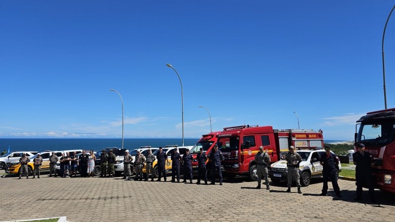 Na força-tarefa encerrada na manhã de hoje, foram empregadas 219 viaturas e um efetivo total de 863 agentes