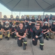 Oficiais do CBMRS realizam Curso de Instrutor Flashover em Goiás
