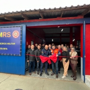 Inauguração do quartel de Nova Santa Rita