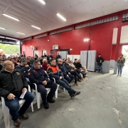 Inauguração do quartel de Nova Santa Rita
