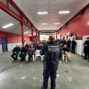 Inauguração quartel de Nova Santa Rita