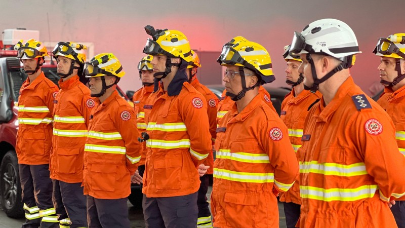 CBMRS envia efetivo para apoio aos incêndios no Pantanal