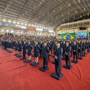 Solenidade marca entrega de viaturas e formatura de habilitação à Sargento.