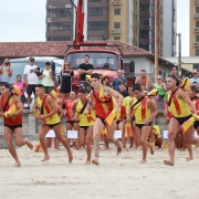 Competição entre Guarda-vidas movimenta a praia de Capão da Canoa
