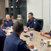 Comandante-Geral do CBMRS, Coronel Julimar Fortes Pinheiro, realiza a primeira reunião do Conselho Superior da Corporação.