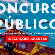 inscrições estão abertas para o Processo Seletivo para Soldado Bombeiro Militar.