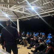 Alunos Soldados e Alunos Oficiais do CBMRS participam de instrução intensiva no Campo Leão da Serra