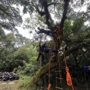 Alunos Soldados e Alunos Oficiais do CBMRS participam de instrução intensiva no Campo Leão da Serra